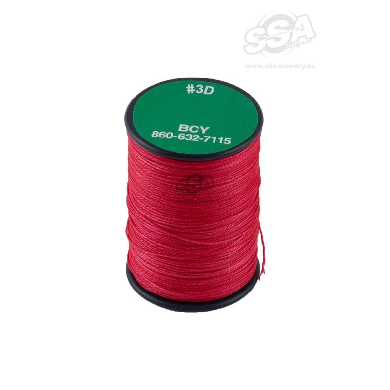 BCY SERVING MATERIAL *3D DIA .016" JIG RED