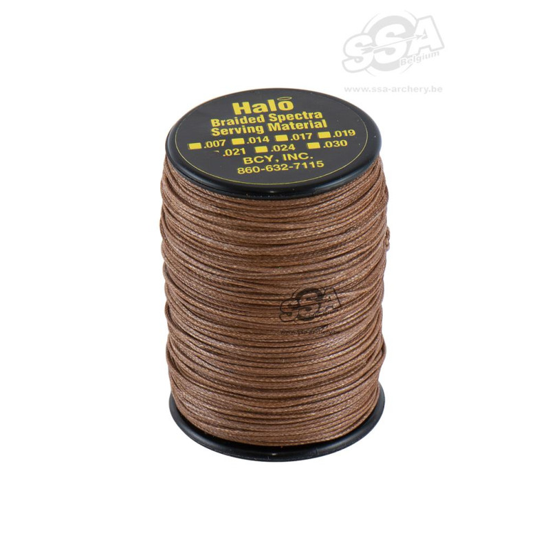 BCY SERVING MATERIAL BRAIDED *62XS DIA .021" JIG BUCKSKIN