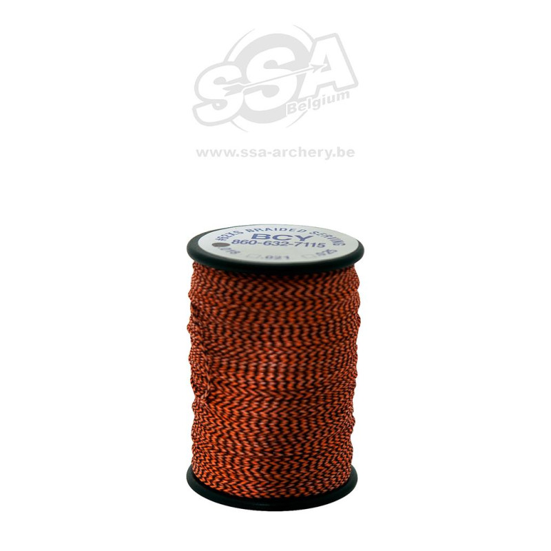 BCY SERVING MATERIAL BRAIDED *62XS DIA .021" JIG FLO.ORANGE