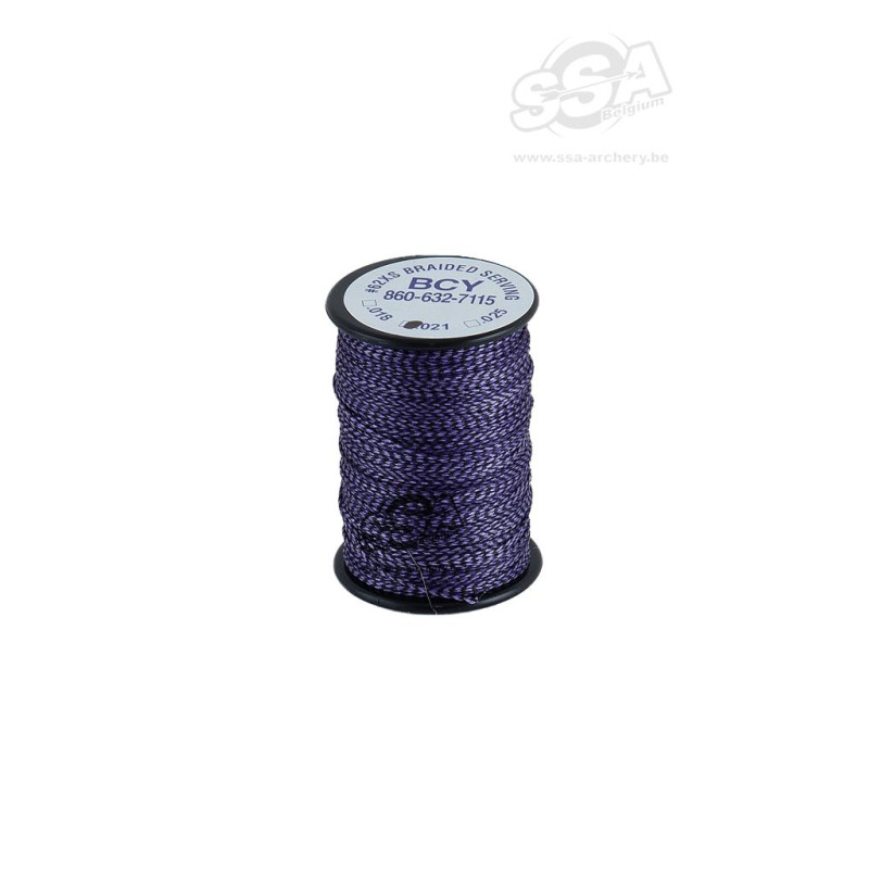 BCY SERVING MATERIAL BRAIDED *62XS DIA .021" JIG PURPLE