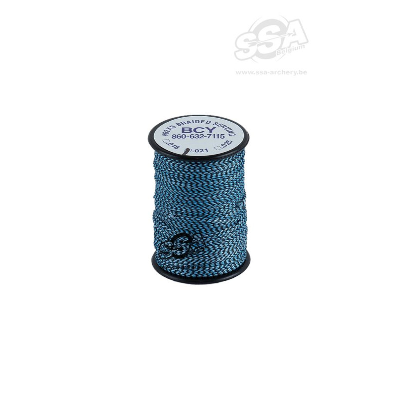 BCY SERVING MATERIAL BRAIDED *62XS DIA .021" JIG ROYAL BLUE