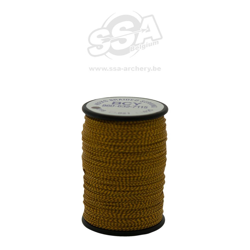 BCY SERVING MATERIAL BRAIDED *62XS DIA .021" JIG YELLOW