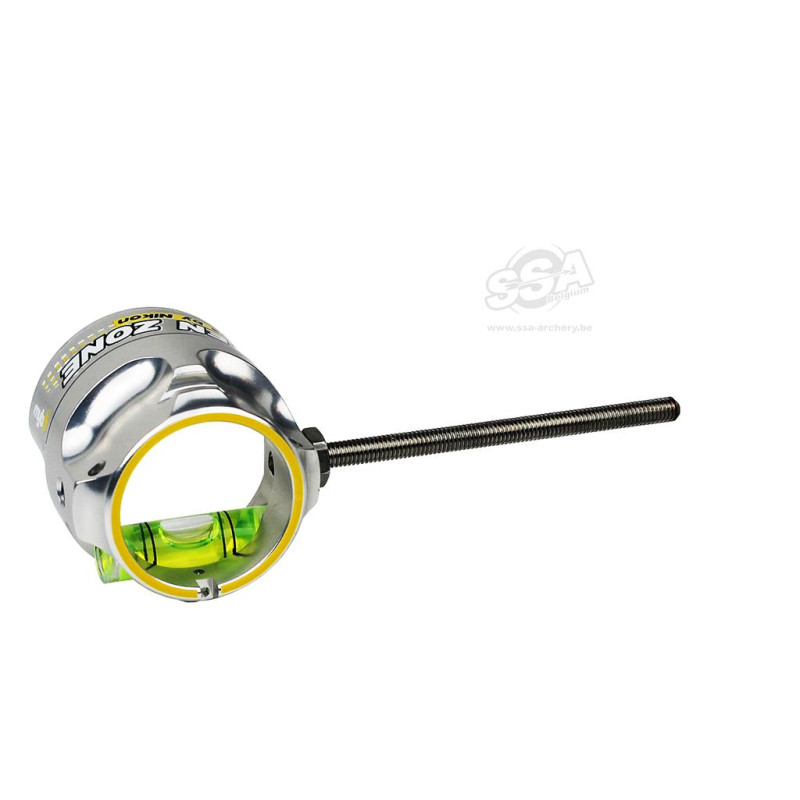 MYBO SCOPES WITH LENS TEN ZONE - NIKON - 0.50 - GREEN FIBRE OPTIC SONIC SILVER