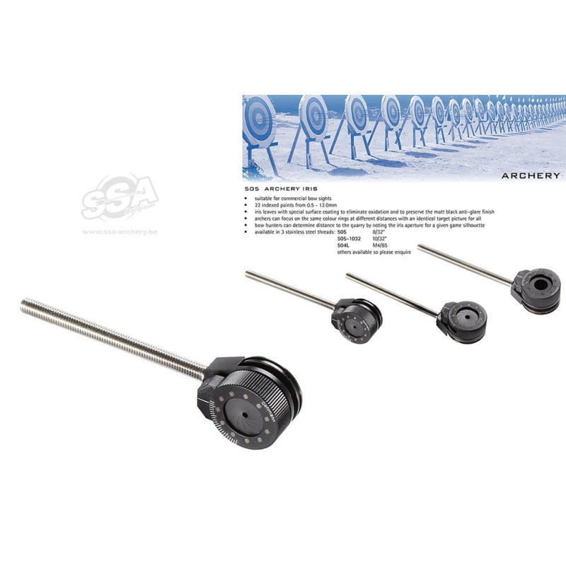 GEHMANN SIGHT PINS APERTURE IRIS 8/32