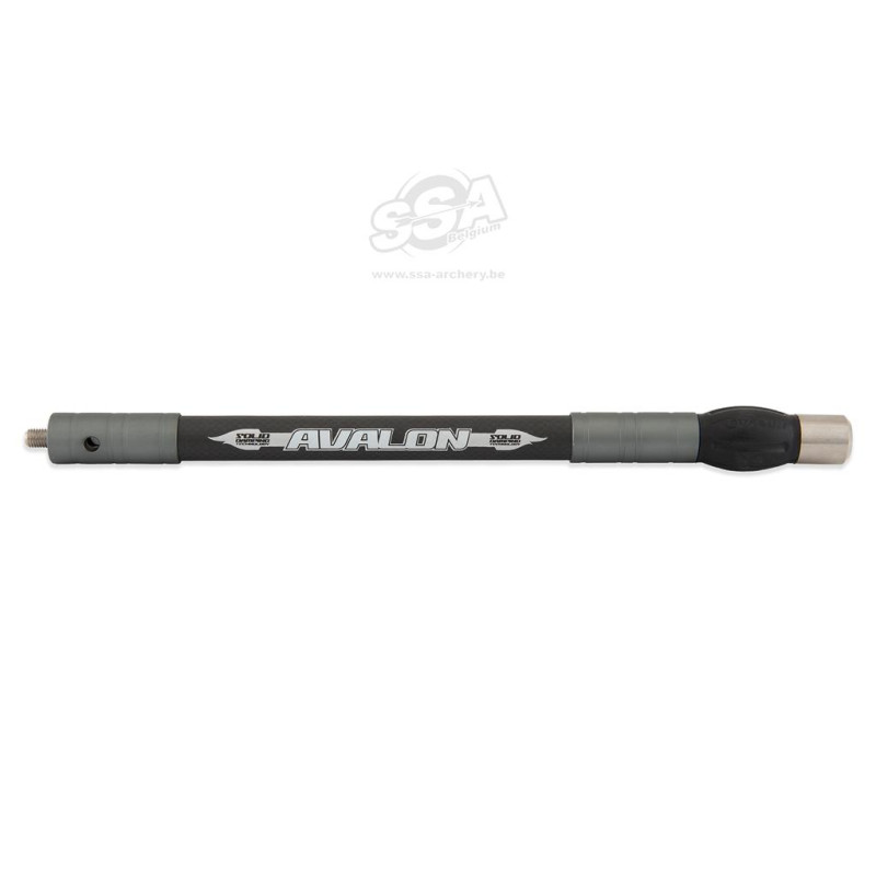 AVALON SIDE RODS TEC ONE 18mm 15" SILVER WITH DAMPER