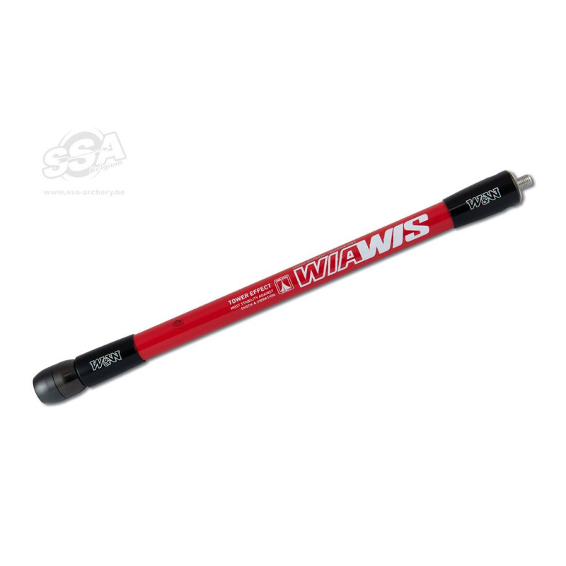 WIAWIS S21 CARBON 11" RED WITH TWO WEIGHTS
