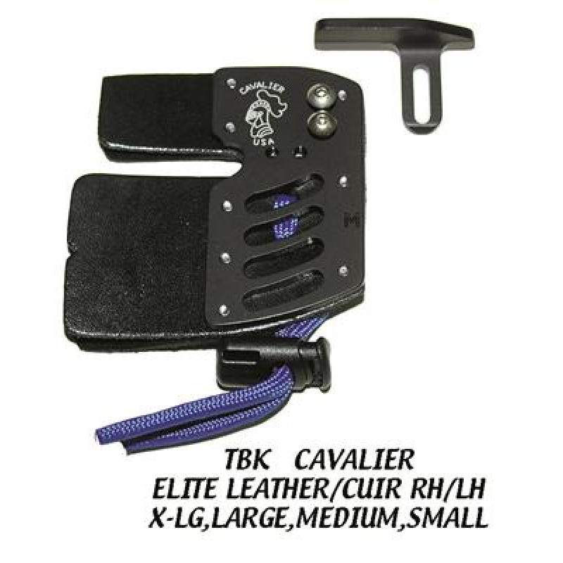 AAE OLYMPIC RECURVE TAB ELITE SUPER LEATHER LH MEDIUM