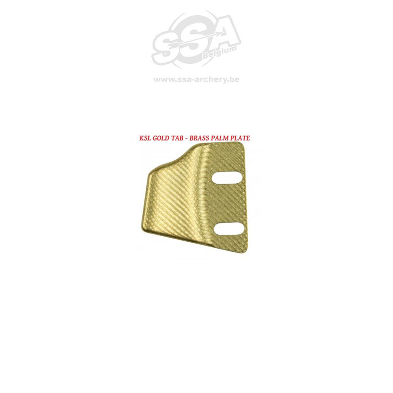 AAE TAB PARTS KSL GOLD PALM PLATE BRASS RH
