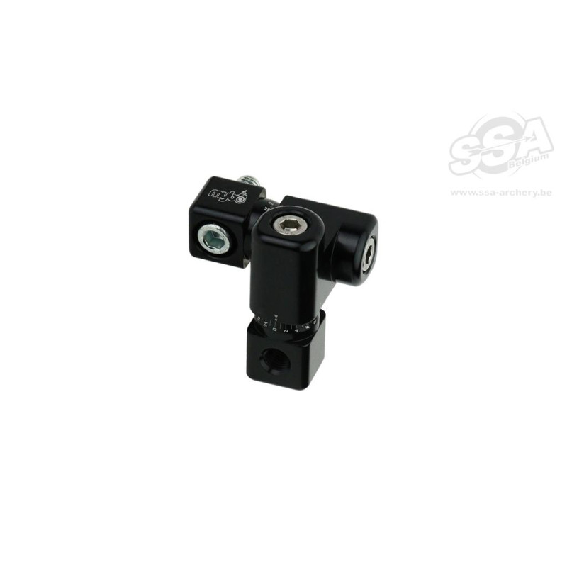 MYBO SINGLE V-BARS 720 SINGLE - ADJUST. - RIGHT OFFSET (LH shooter) BLACK