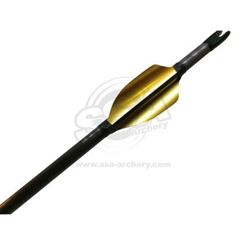XSWINGS SPIN VANES ROUND 40MM LH METALLIC GOLD - 50PACK