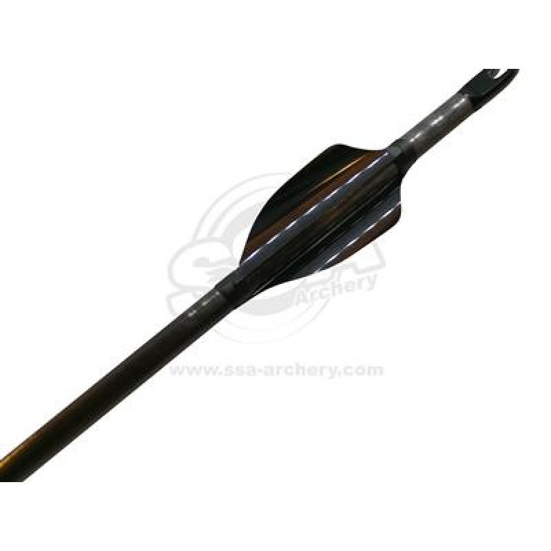 XSWINGS SPIN VANES ROUND 40MM RH FLUO BLACK - 50PACK