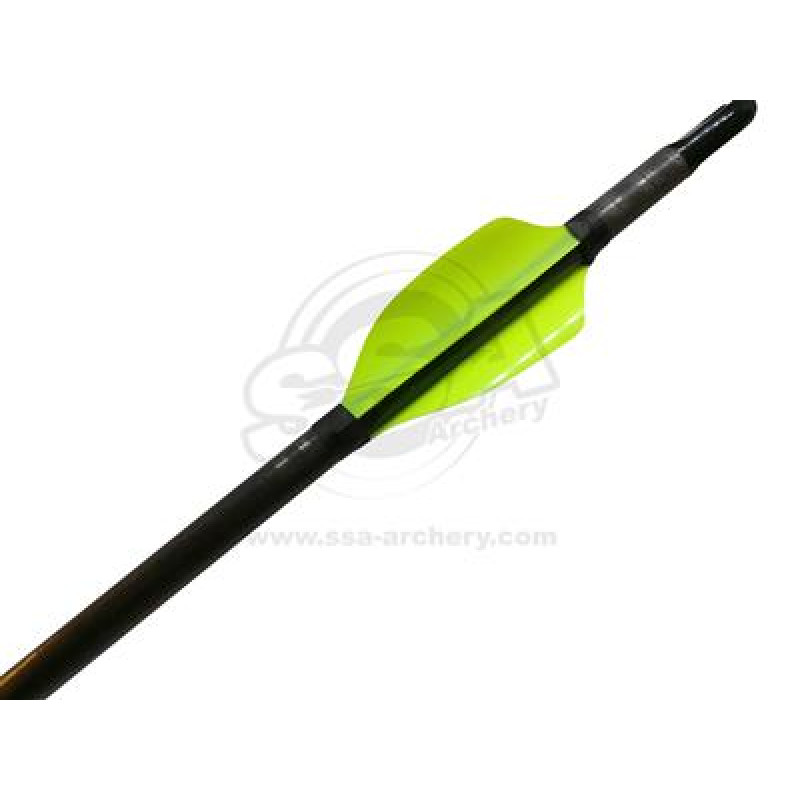 XSWINGS SPIN VANES ROUND 40MM RH FLUO GREEN - 50PACK