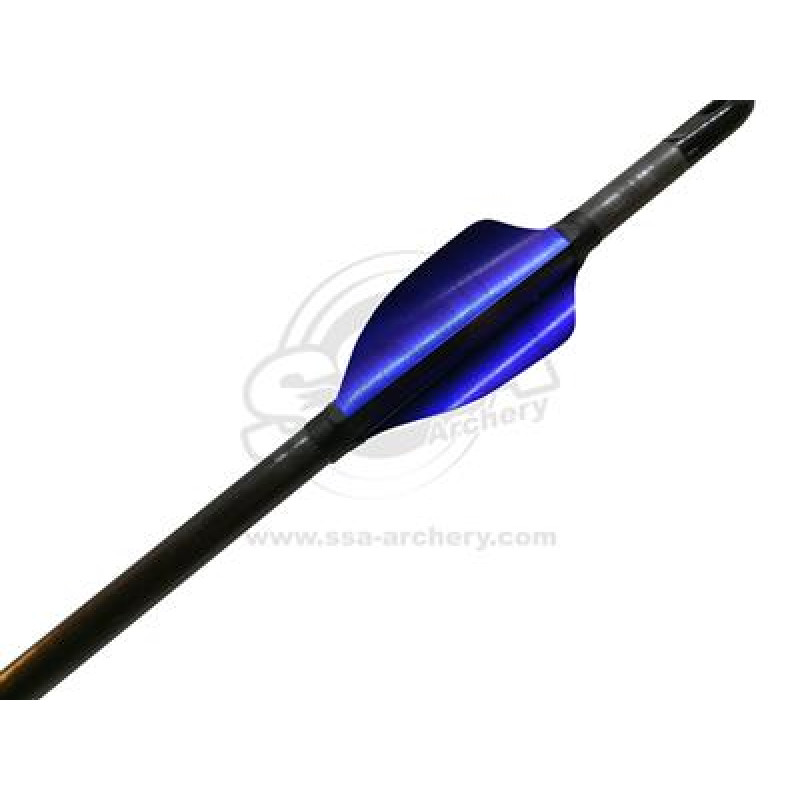 XSWINGS SPIN VANES ROUND 40MM RH METALLIC BLUE - 50PACK