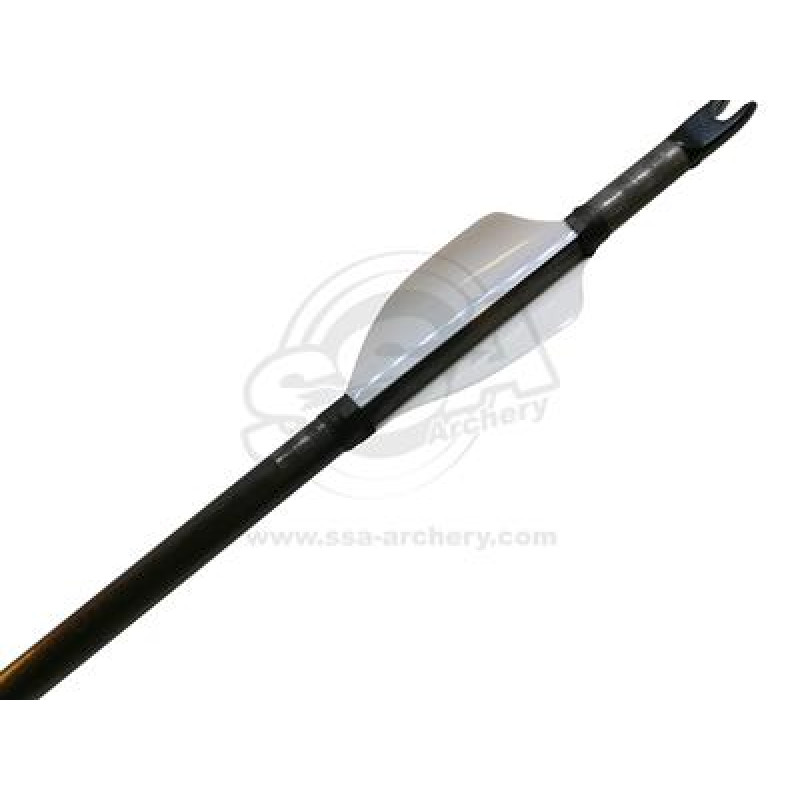 XSWINGS SPIN VANES ROUND 40MM RH PURE WHITE - 50PACK