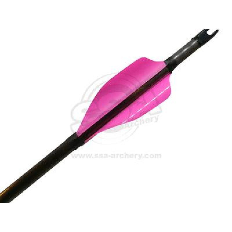 XSWINGS SPIN VANES ROUND 50MM LP RH FLUO PINK - 50PACK