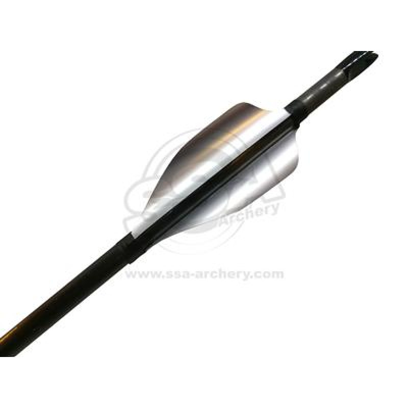 XSWINGS SPIN VANES ROUND 50MM LP RH METALLIC SILVER - 50PACK
