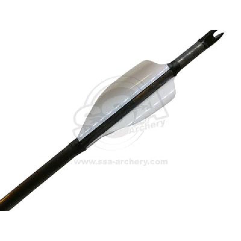 XSWINGS SPIN VANES ROUND 50MM LP RH PURE WHITE - 50PACK