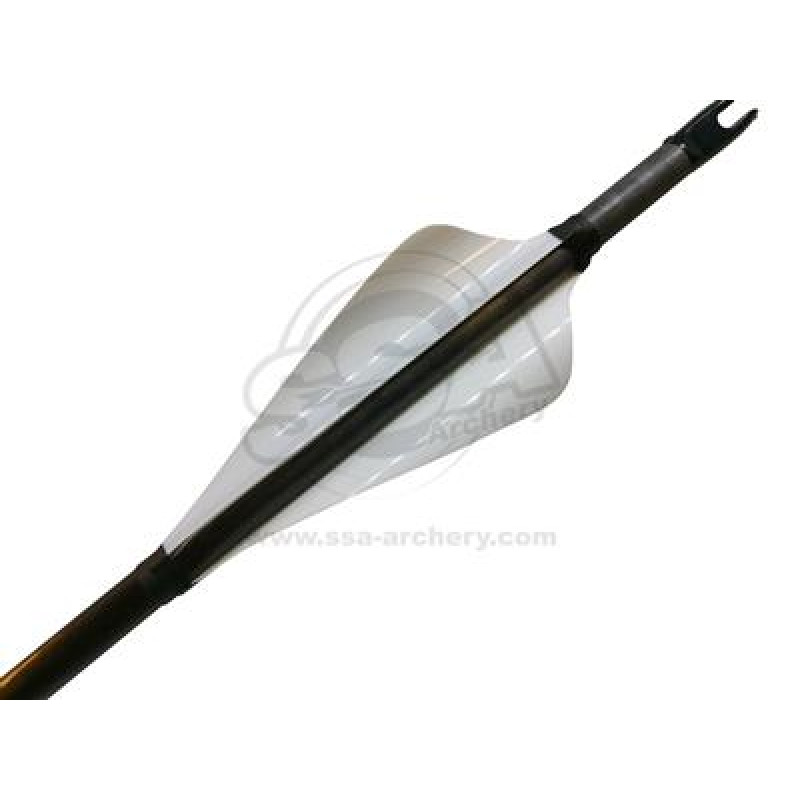 XSWINGS SPIN VANES ROUND 60MM HP LH PURE WHITE - 50PACK