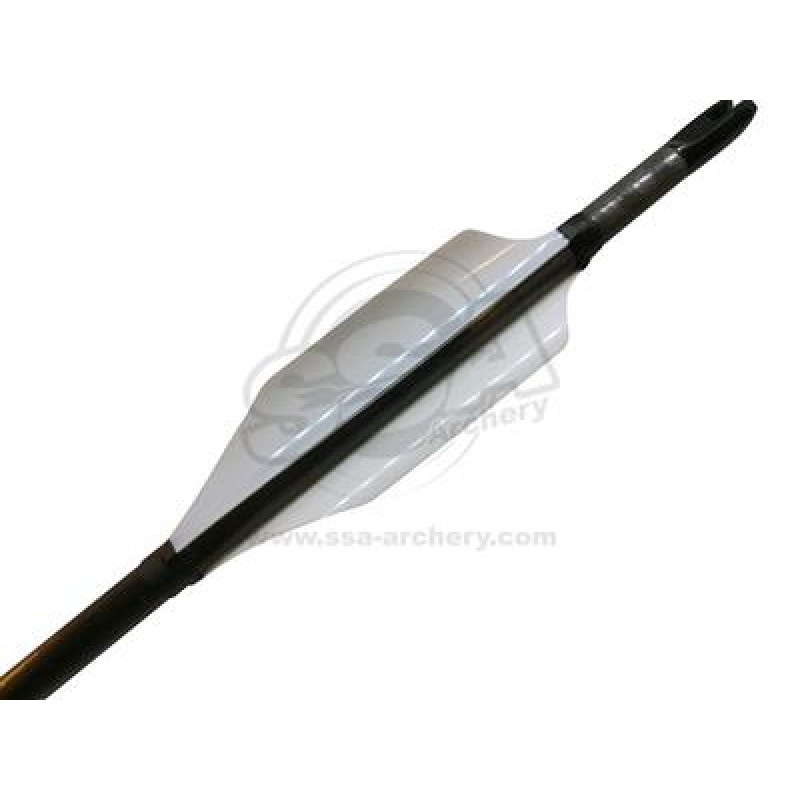 XSWINGS SPIN VANES ROUND 60MM LP LH PURE WHITE - 50PACK
