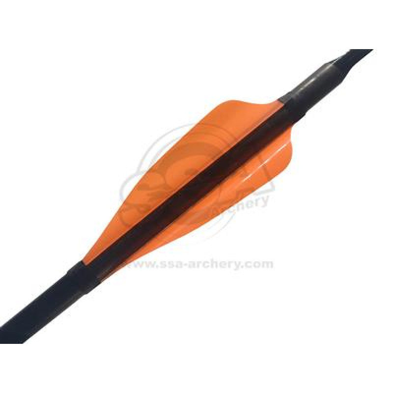 XSWINGS SPIN VANES ROUND 70MM RH FLUO ORANGE - 50PACK