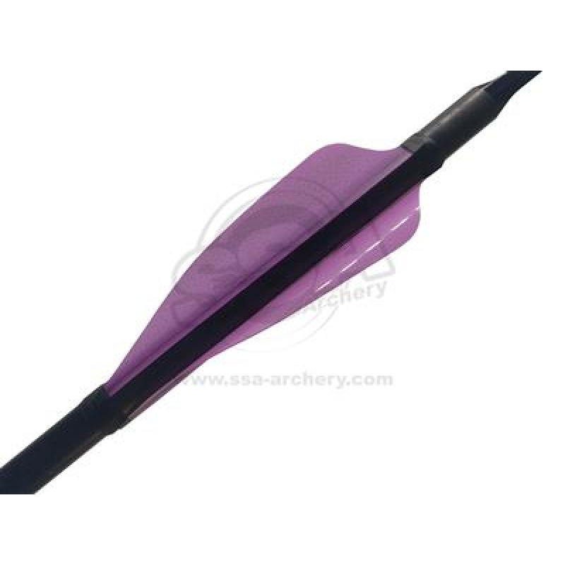 XSWINGS SPIN VANES ROUND 70MM RH FLUO PURPLE - 50PACK