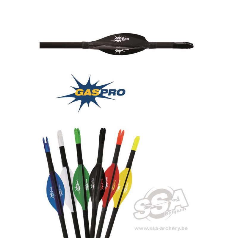 GASPRO SPIN VANES SHIELD FIELD MED 2" RH YELLOW -PACKAGE OF 50 PCS