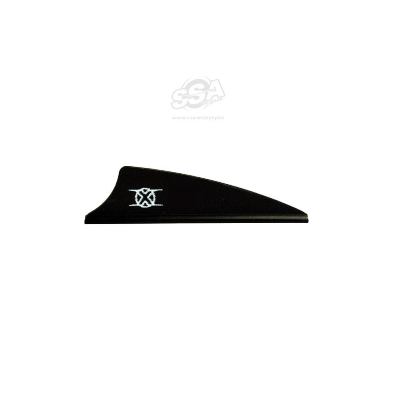 BOHNING VANES X 1.75" BLACK 100/PK
