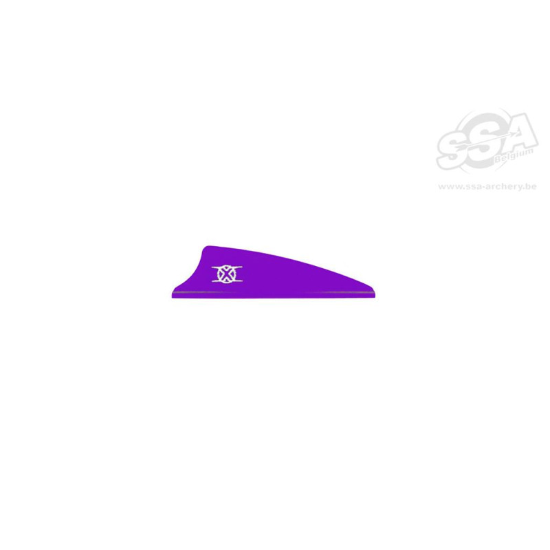 BOHNING VANES X 2.25" PURPLE 100/PK