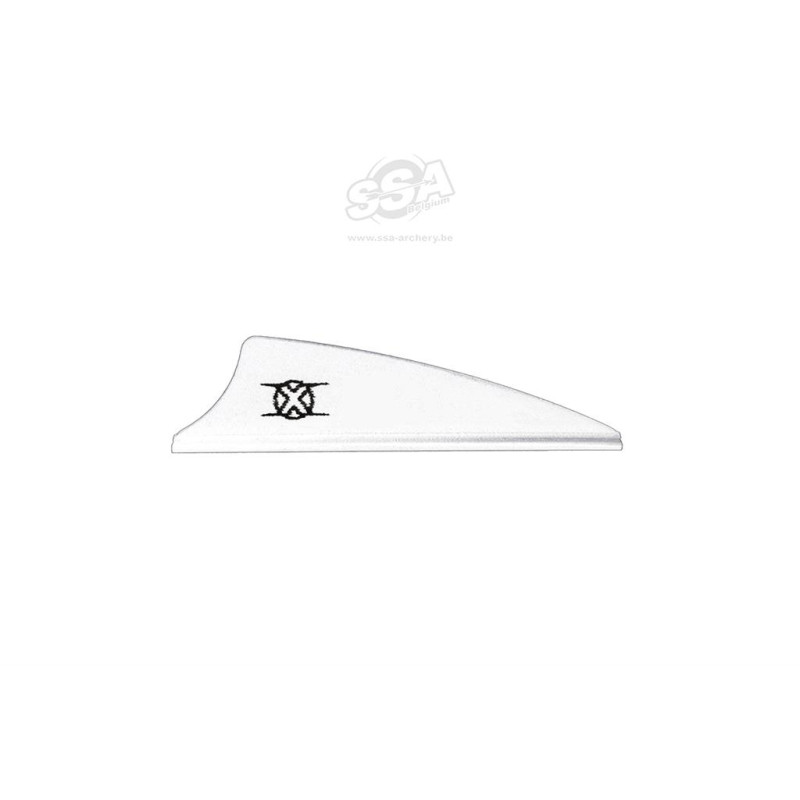BOHNING VANES X 1.75" WHITE 1000/PK
