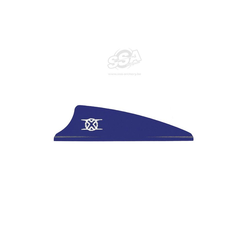BOHNING VANES X 1.5" BLUE 1000/PK
