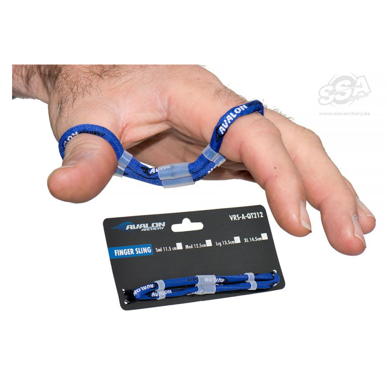 AVALON FINGERSLINGS SMALL 11.5CM  ADJUSTABLE BLUE