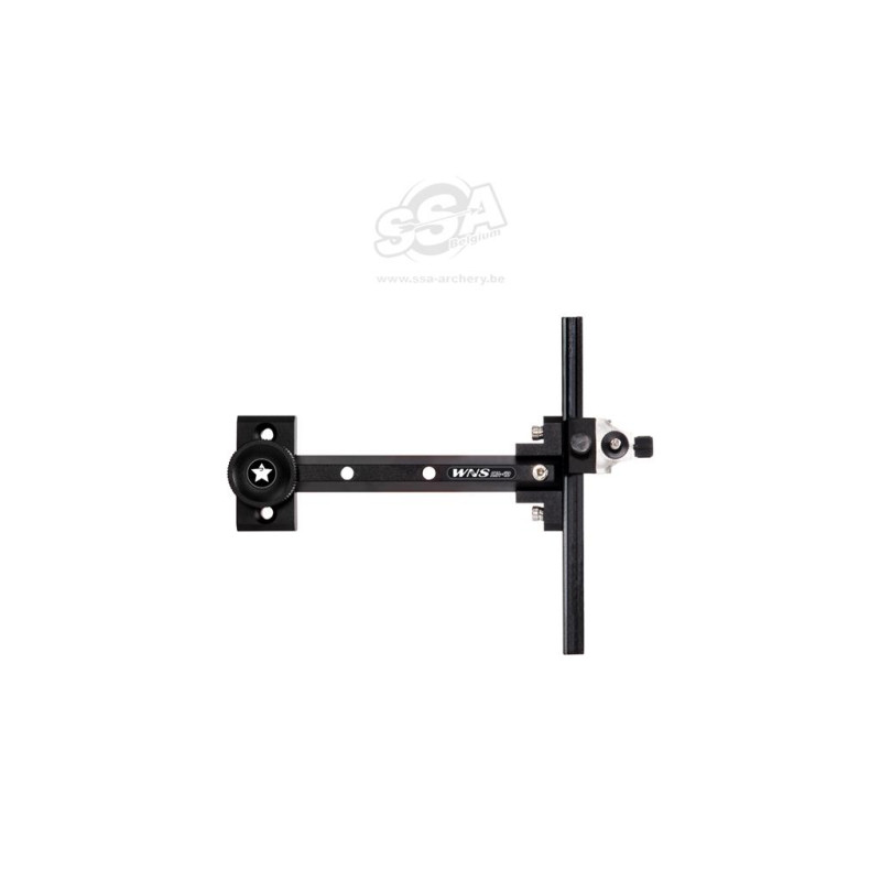 WNS RECURVE SIGHTS SJA-40 SHORT EXT RH BLACK
