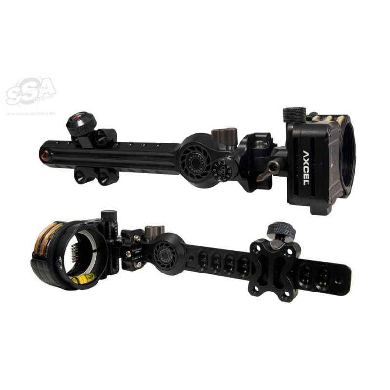 AXCEL HUNTING & 3D SIGHTS RHEO TECH PRO HD 5 PIN .019" BLK