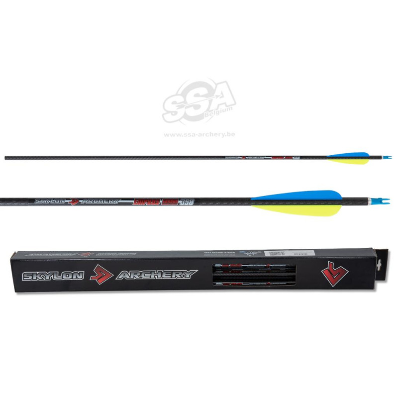 SKYLON ARROW 3K EMPROS 23 ID8.0 350 / 33" WITH UNI BUSHING AND S-SIZE NOCK 12/PK