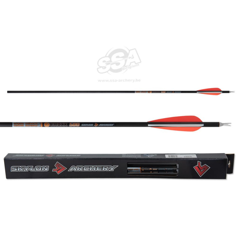 SKYLON ARROW BRUXX 23 ID 8.0 500 / 33" WITH PIN AND LARGE PIN NOCK 12/PK