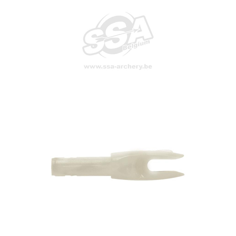 EASTON NOCKS "G" SMALL GROOVE WHITE 12/PK