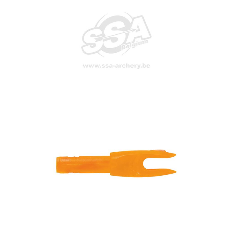 EASTON NOCKS "G" SMALL GROOVE ORANGE 100/PK
