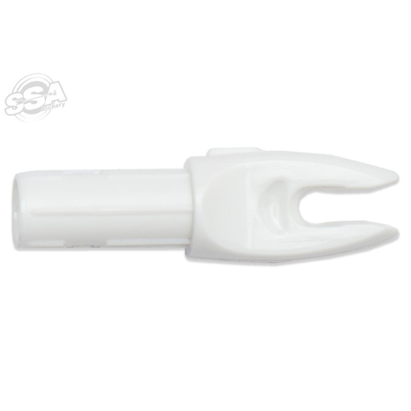 EASTON NOCKS "H" LARGE GROOVE WHITE 100/PK