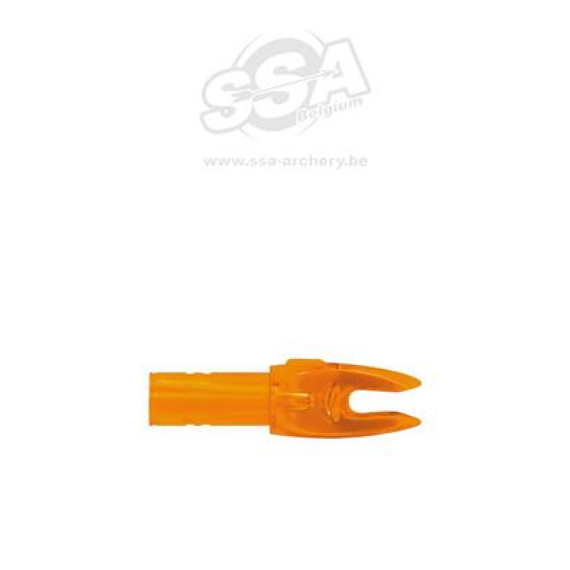 EASTON NOCKS "H" LARGE GROOVE ORANGE 100/PK