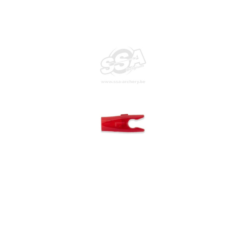 EASTON PIN NOCKS LARGE GROOVE RED 12/PK