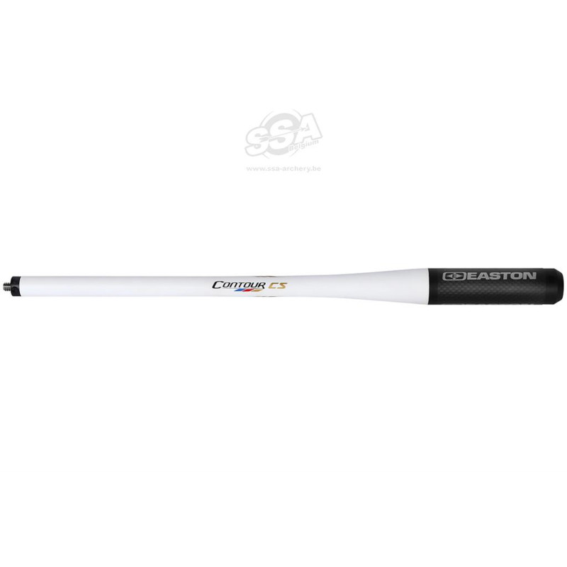 EASTON SIDE RODS CARBON CONTOUR CS 15" BLACK/WHITE WITHOUT WEIGHTS
