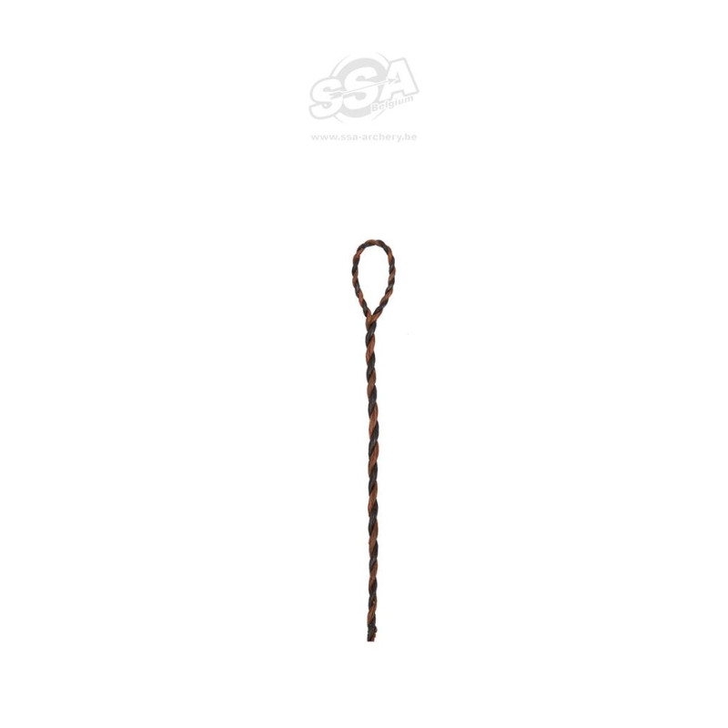BEARPAW TRADITIONAL STRINGS WHISPER 58 INCH 10 STANDARD RECURVE BLACK-BROWN