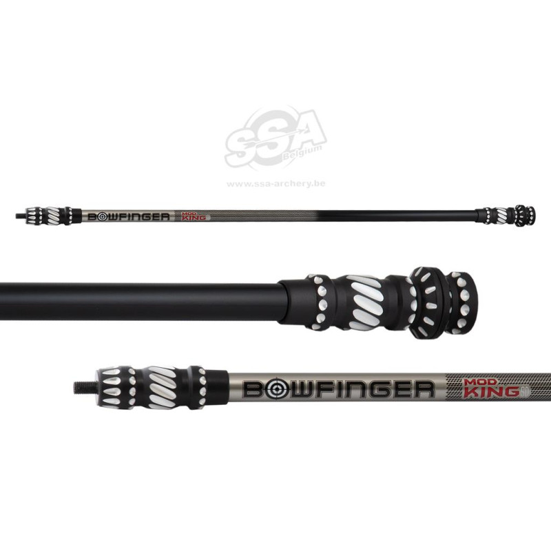 BOWFINGER TARGET STABILIZERS CARBON LONG ROD 27" MOD KING SD 7.1oz
