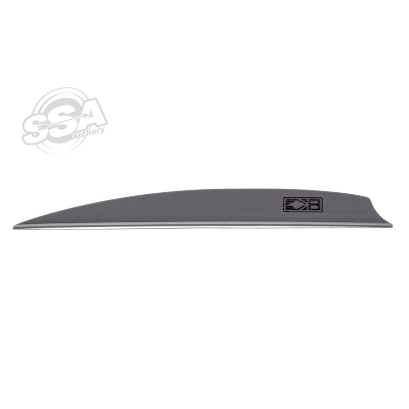 BOHNING VANES 4" SILVER 100/PK