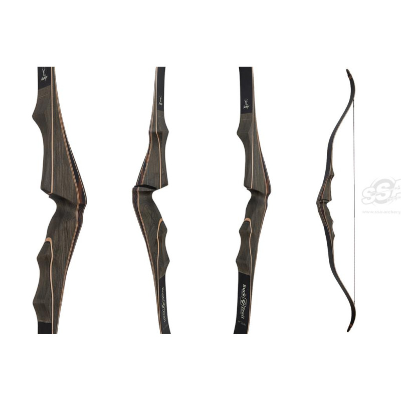 BUCKTRAIL HUNTING BOWS NEW ANTELOPE 60" RH 55 LBS FLEMISH DYNEEMA STRING INCL.
