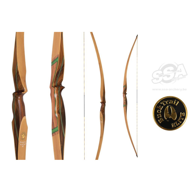 BUCKTRAILELITE LONGBOWS PEREGRINE 64" LH 50 LBS FASTFLIGHT STRING INCL.