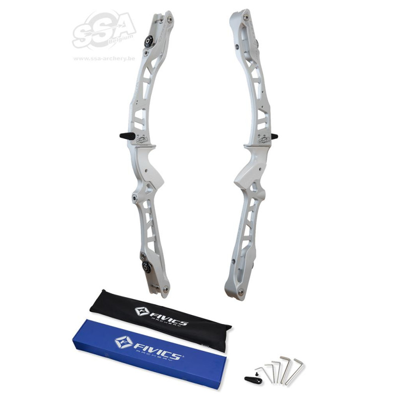 FIVICS CNC NEW VELLATOR V2 25" LH ANODIZED SILVER
