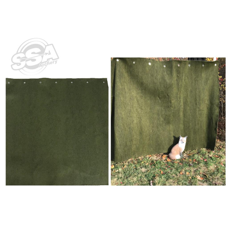 BACKSTOP MAT MAX SAFE NATURE - HEIGHT 2m - LENGTH 8m