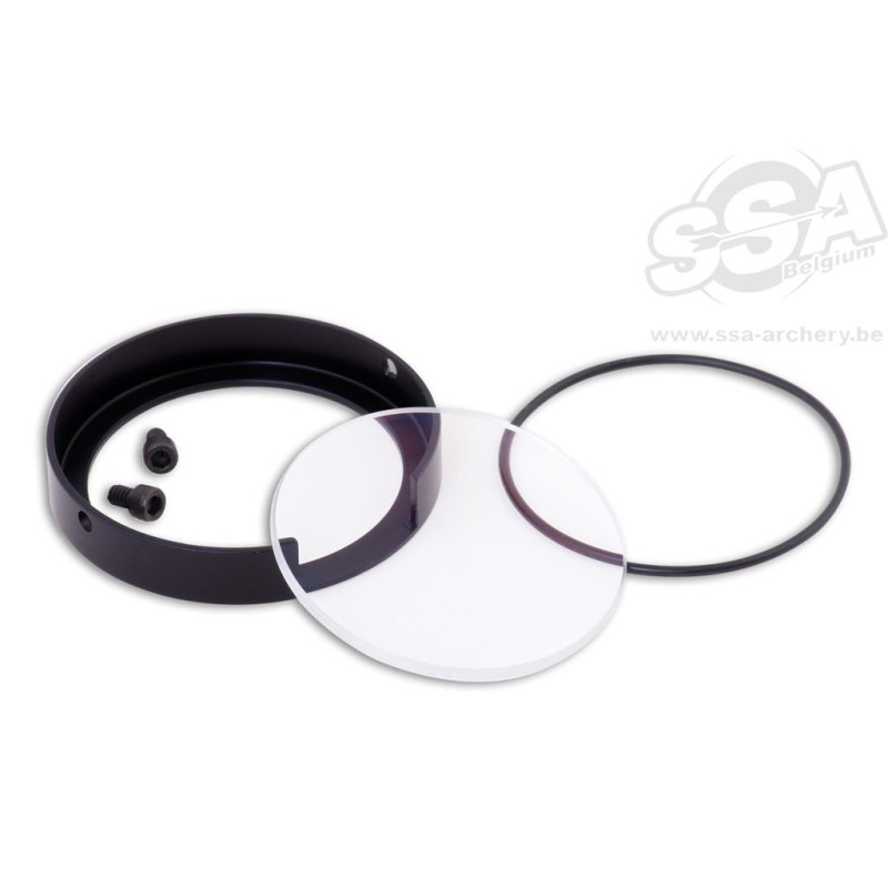 HHA SCOPE LENSES 4 POWER CLEAR KIT - 1 5/8" SIGHT HOUSING