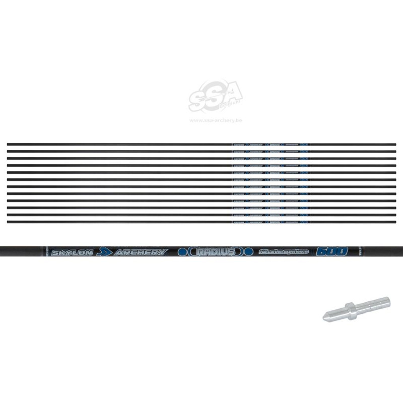 SKYLON SHAFT RADIUS ID4.2 600 / PIN INCLUDED 12/PK